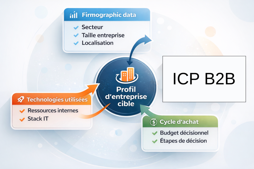 schéma ICP (Ideal Customer Profile)