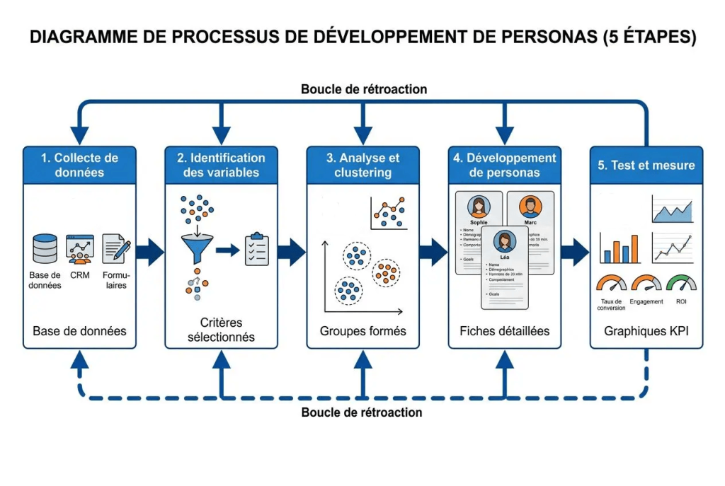 segmentation et création de personas marketing