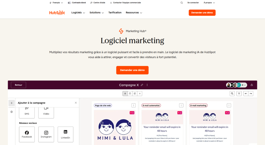 HubSpot Marketing Hub