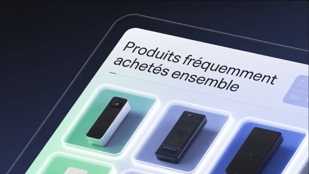 suggestions de produits complémentaires