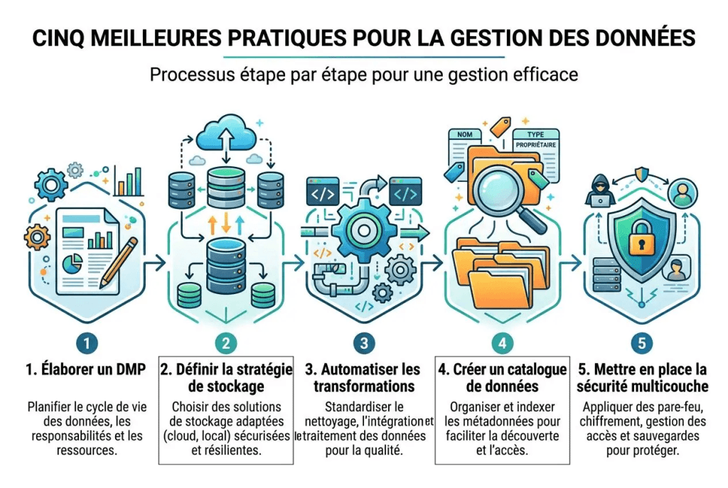 meilleures pratiques pour le data management