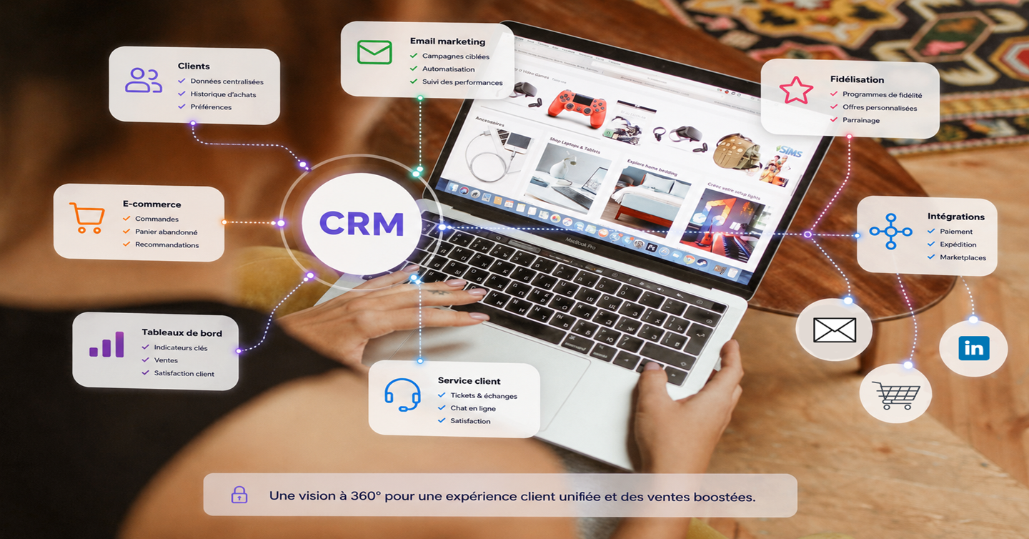 logiciel CRM ecommerce