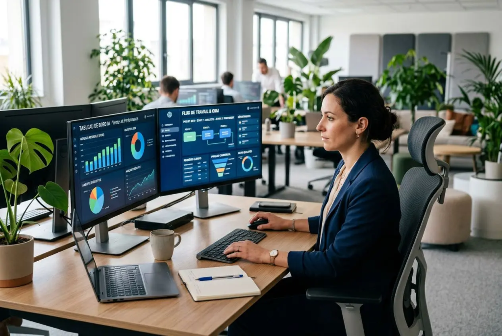 IA agentique pour la gestion d'entreprise