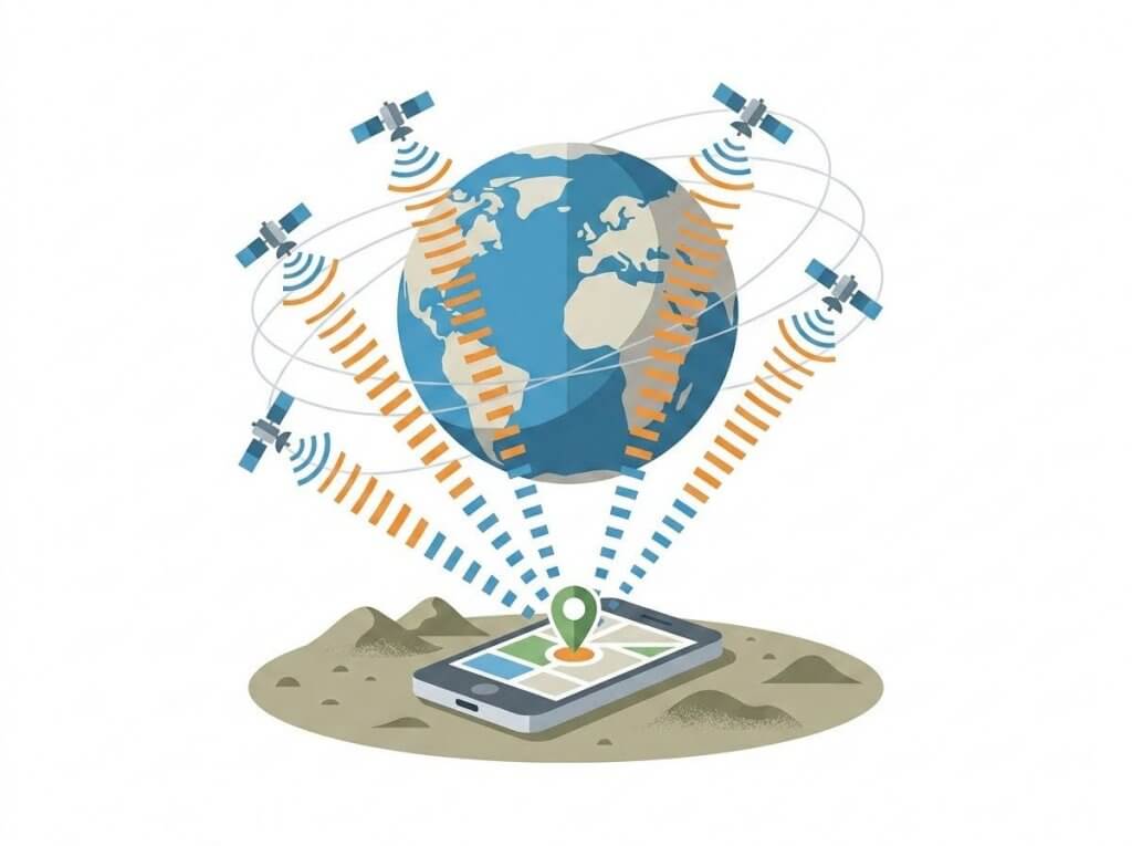 géolocalisation par satellite
